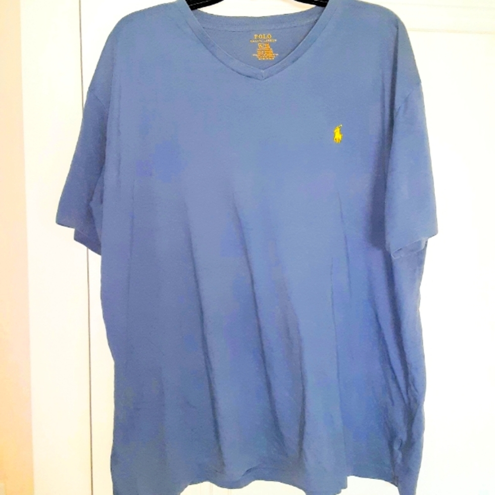 Polo V-Neck Tee Shirt